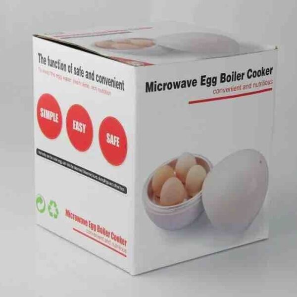 Microwave Egg-shaped Steamer Kitchen Gadgets – Image 4